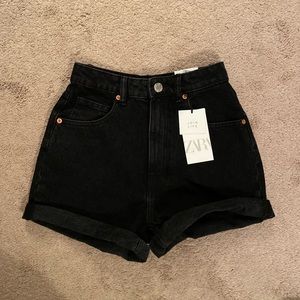 NWT Zara Mom Shorts